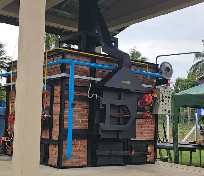 Customized industrial incinerator